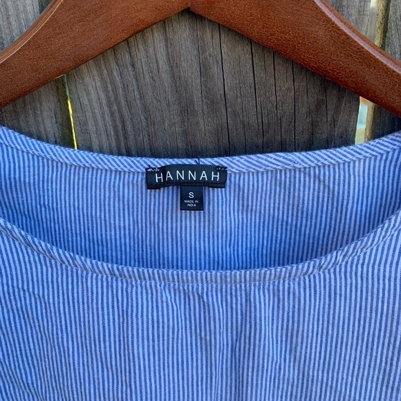 Blue stripe blouse - Picture 2 of 3